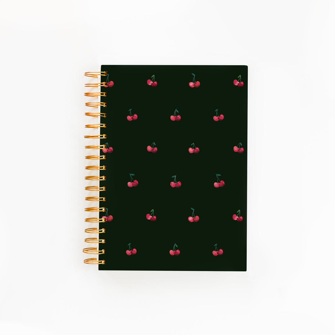 Cherry Spiral Notebook