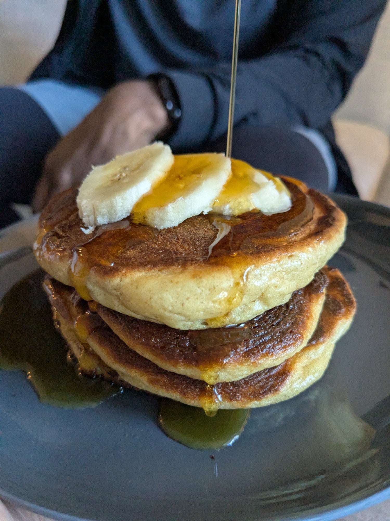 Fluffy "FlaxJacks" Pancakes