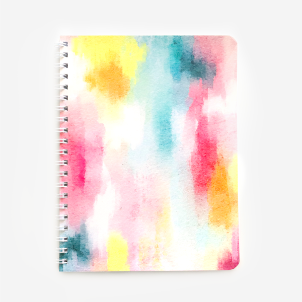 Candy Rain Notebook - Blank sheets