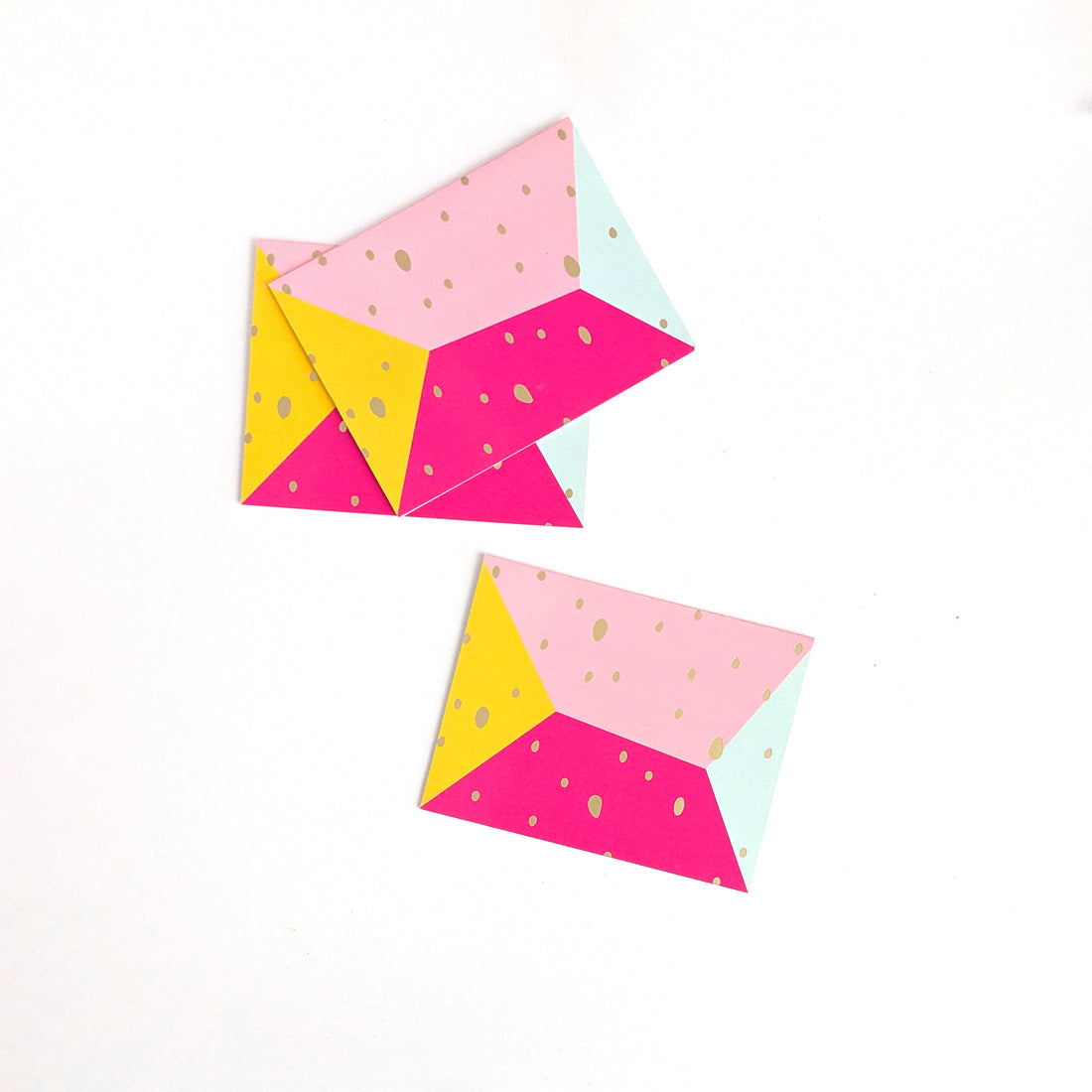 Color Block Notecards