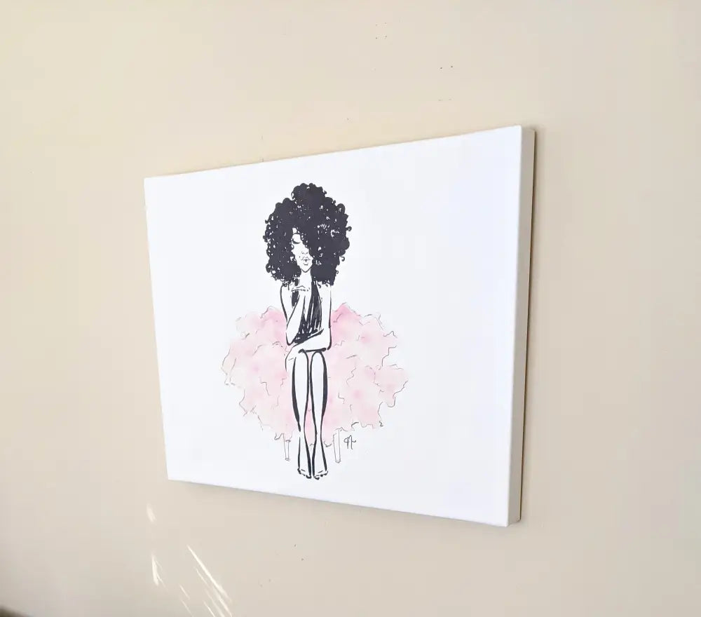 FroMonroe Pretty in Pink Art print