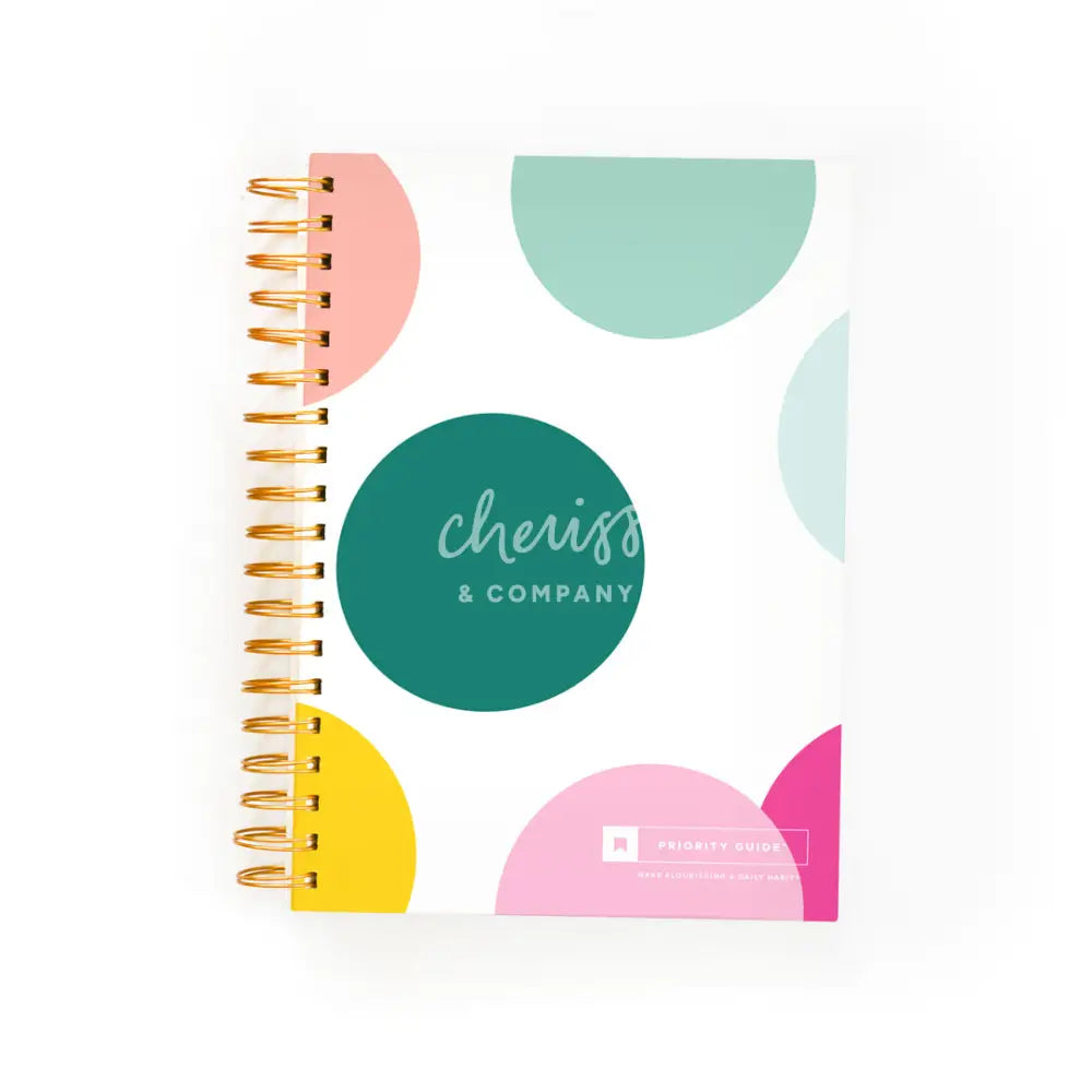 Priority Guide Planner for work-life balance by Cheriss & Company