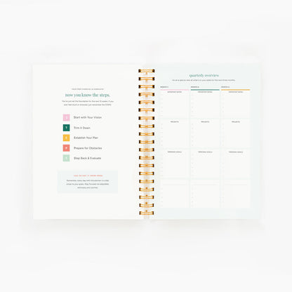 Priority Guide™ Quarterly Planner - Pale Blue