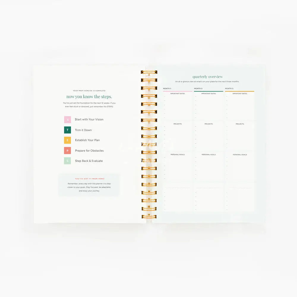 Priority Guide™ Quarterly Planner - Confetti Party Confetti Party Notebooks