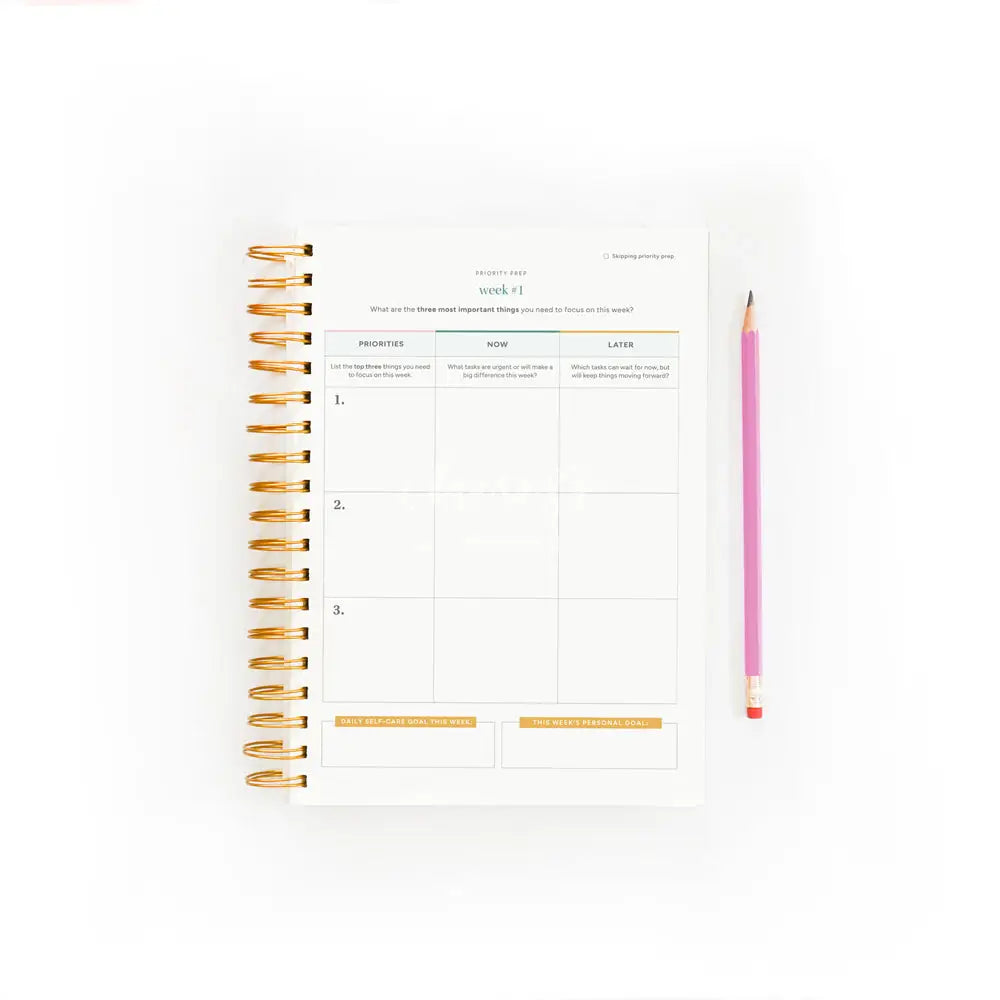 Priority Guide™ Quarterly Planner - Confetti Party Confetti Party Notebooks