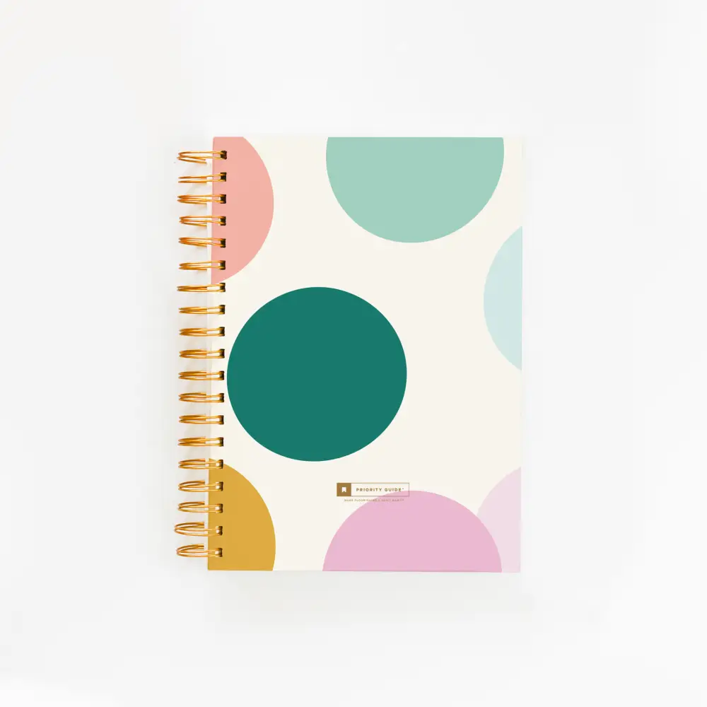 Priority Guide® Quarterly Planner Confetti Party Notebooks