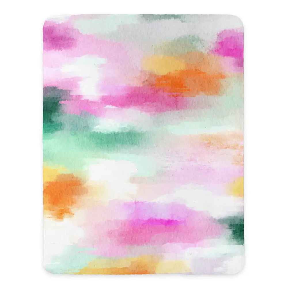 ’Spring Dreams’ Soft Sherpa Blanket 60x80 blanket